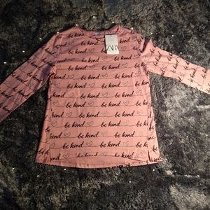 Zara kind shirt